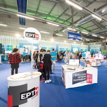 Le salon valaisan des formations et métiers. Martigny. Jeudi 9 mars 2023